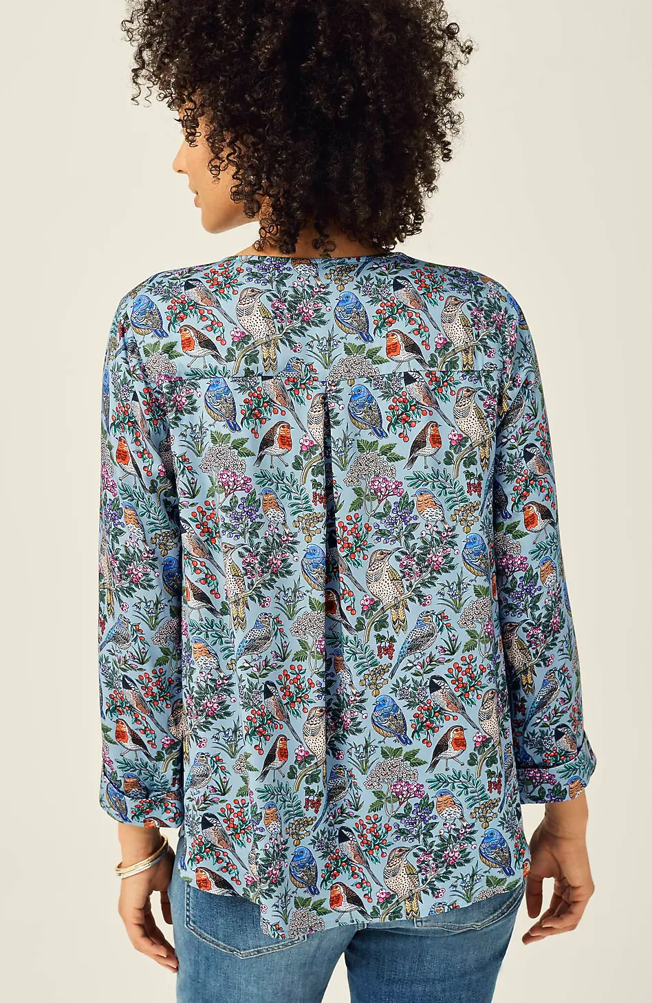 65012-Printed-Satin-V-Neck-Popover-2.webp Printed Satin V-Neck Popover