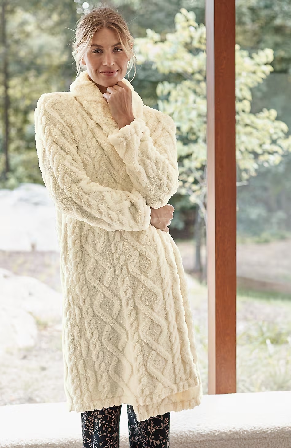 Sleep Cozy Quilted Robe