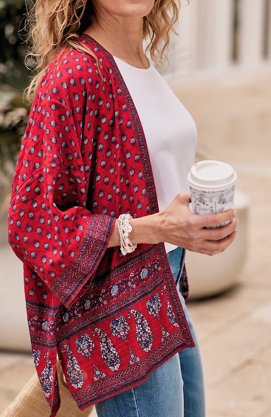 Textured-Cotton Jacket