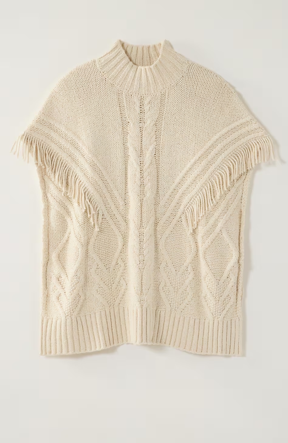 71-Fringed-Cable-Poncho-11.jpg Fringed Cable Poncho