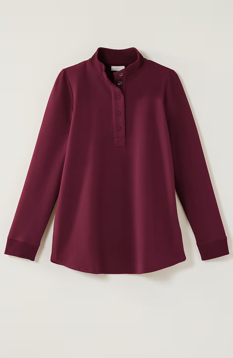 7978-Fit-Fleece-Snap-Front-Tunic-9.jpg Fit Fleece Snap-Front Tunic