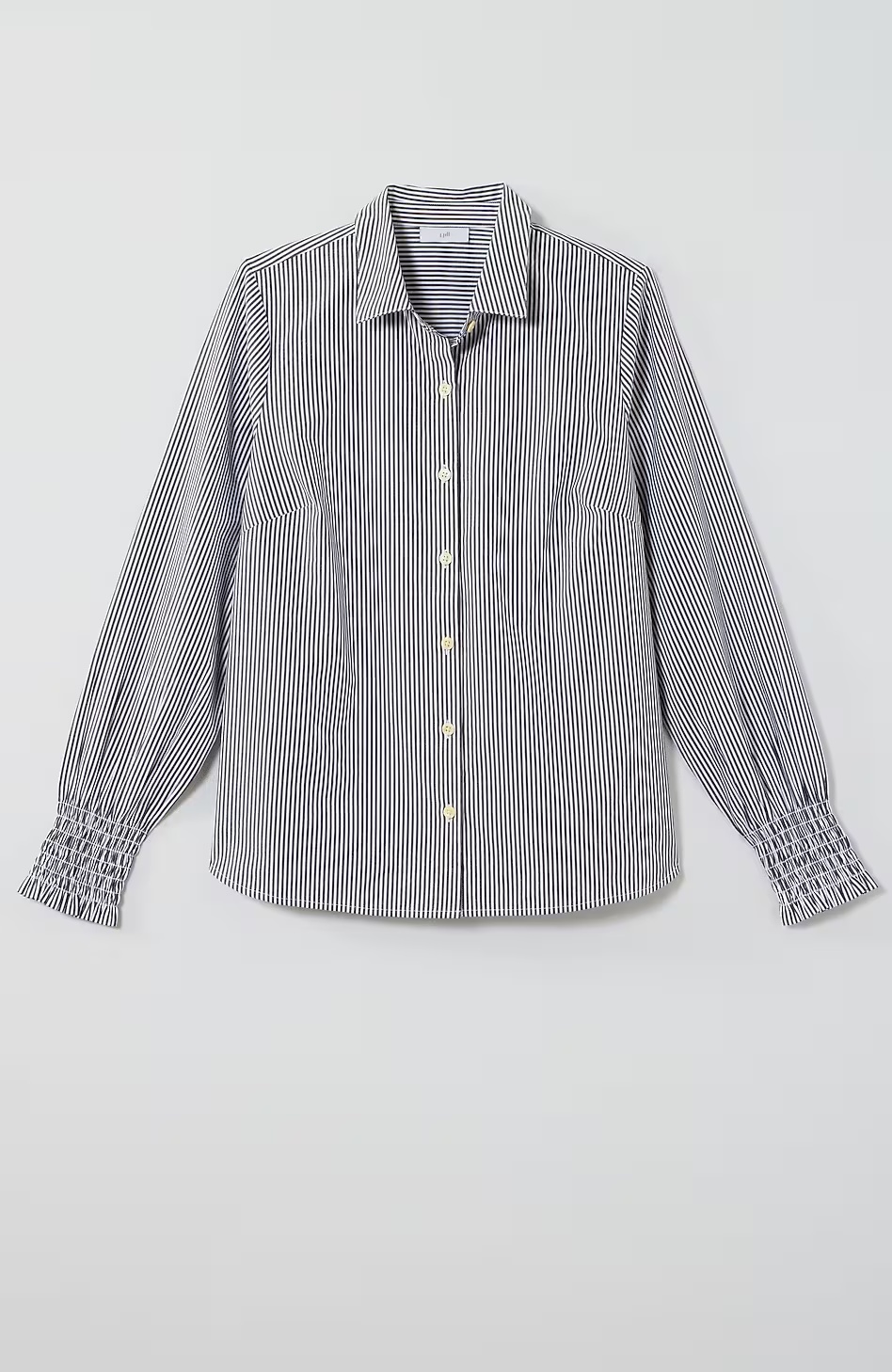 8096-Smocked-Sleeve-Poplin-Shirt-11.jpg Smocked-Sleeve Poplin Shirt