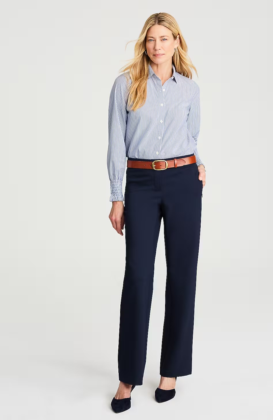 8096-Smocked-Sleeve-Poplin-Shirt-13.jpg Smocked-Sleeve Poplin Shirt