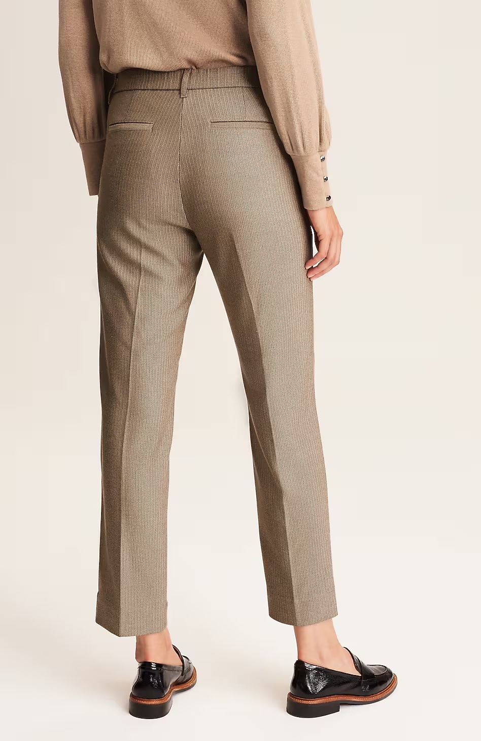 8493-Herringbone-Straight-Leg-Trousers-3.jpg Herringbone Straight-Leg Trousers
