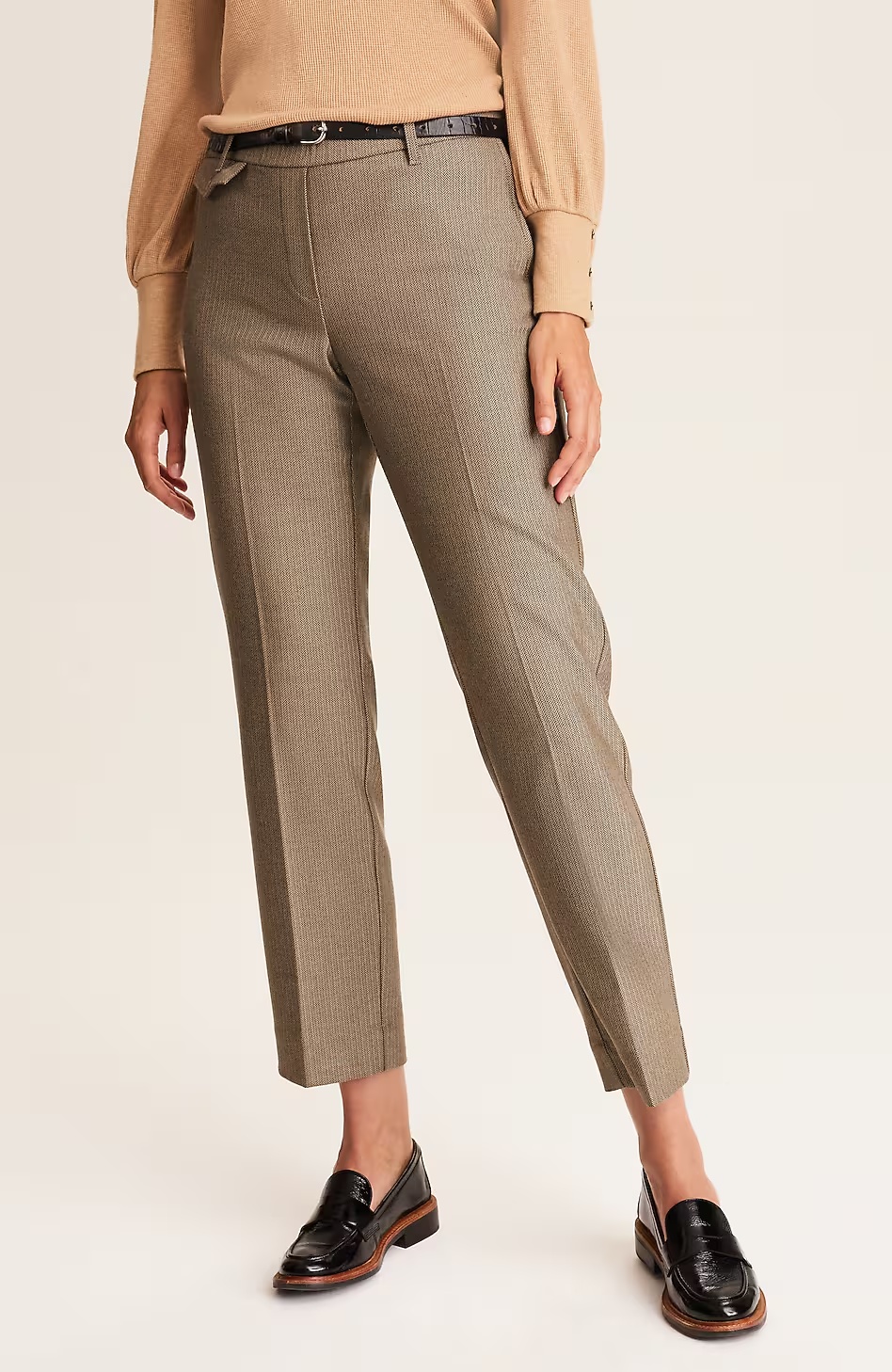 8493-Herringbone-Straight-Leg-Trousers-6.jpg Herringbone Straight-Leg Trousers