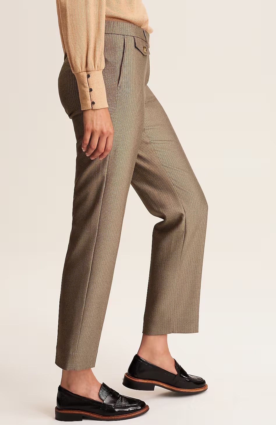 8493-Herringbone-Straight-Leg-Trousers-7.jpg Herringbone Straight-Leg Trousers