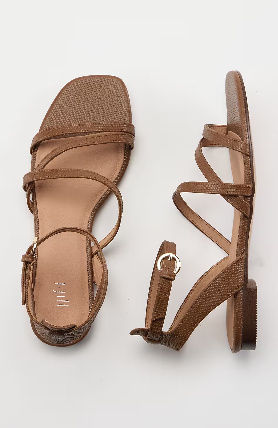 Amelia Crisscross Strappy Sandals
